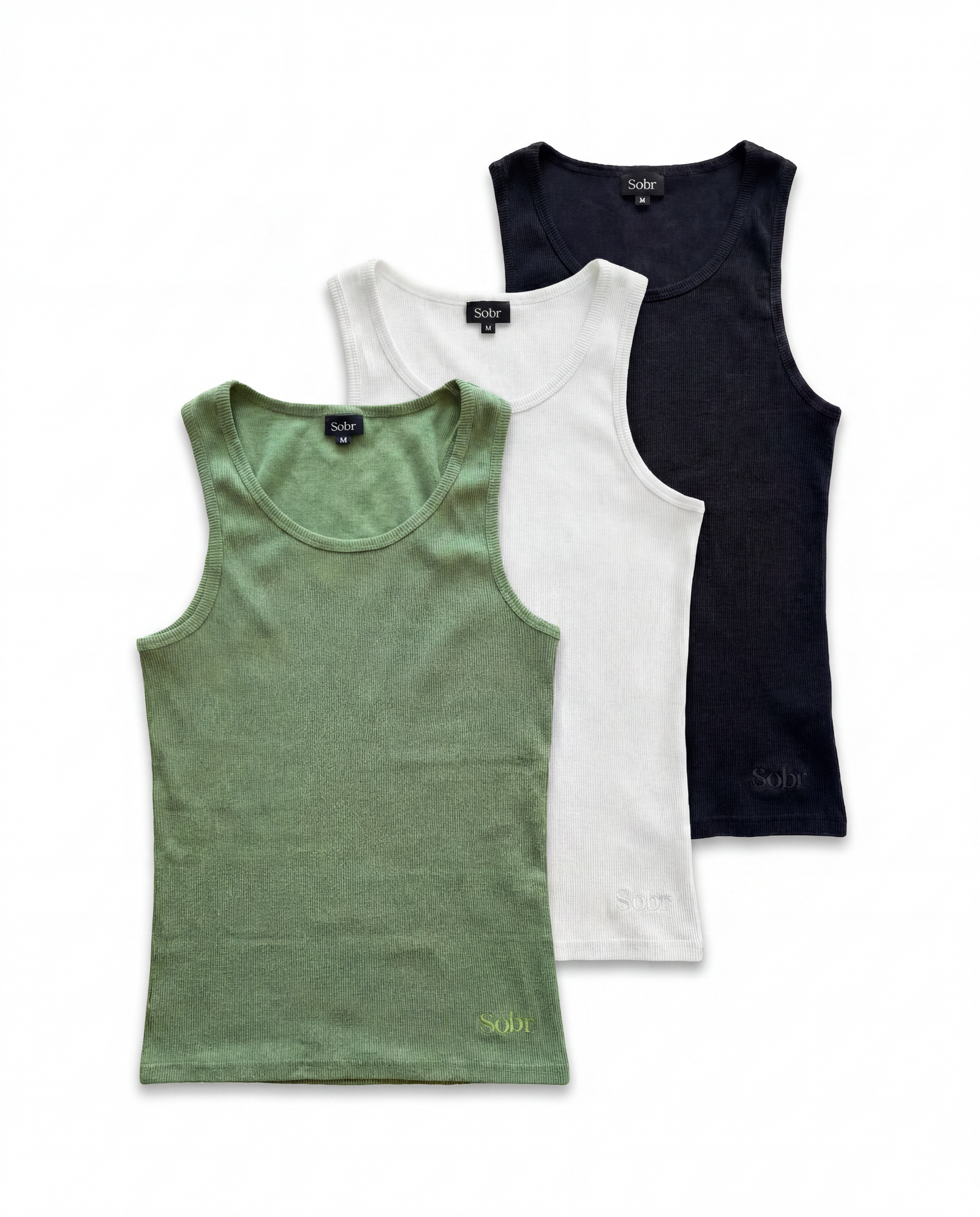 Le Set — Noir · Blanc · Matcha