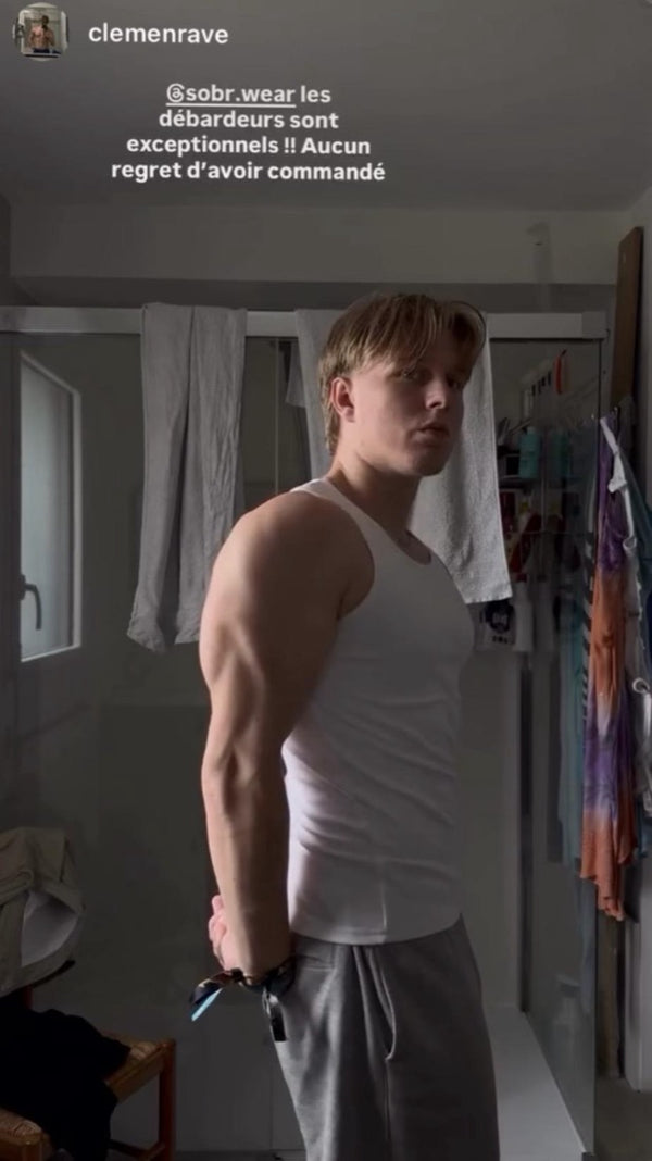 Avis client @clemenrave, débardeur Sobr Blanc